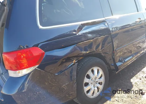 2009 Honda Odyssey Ex-L from USA, damaged, VIN 5FNRL38649B403809